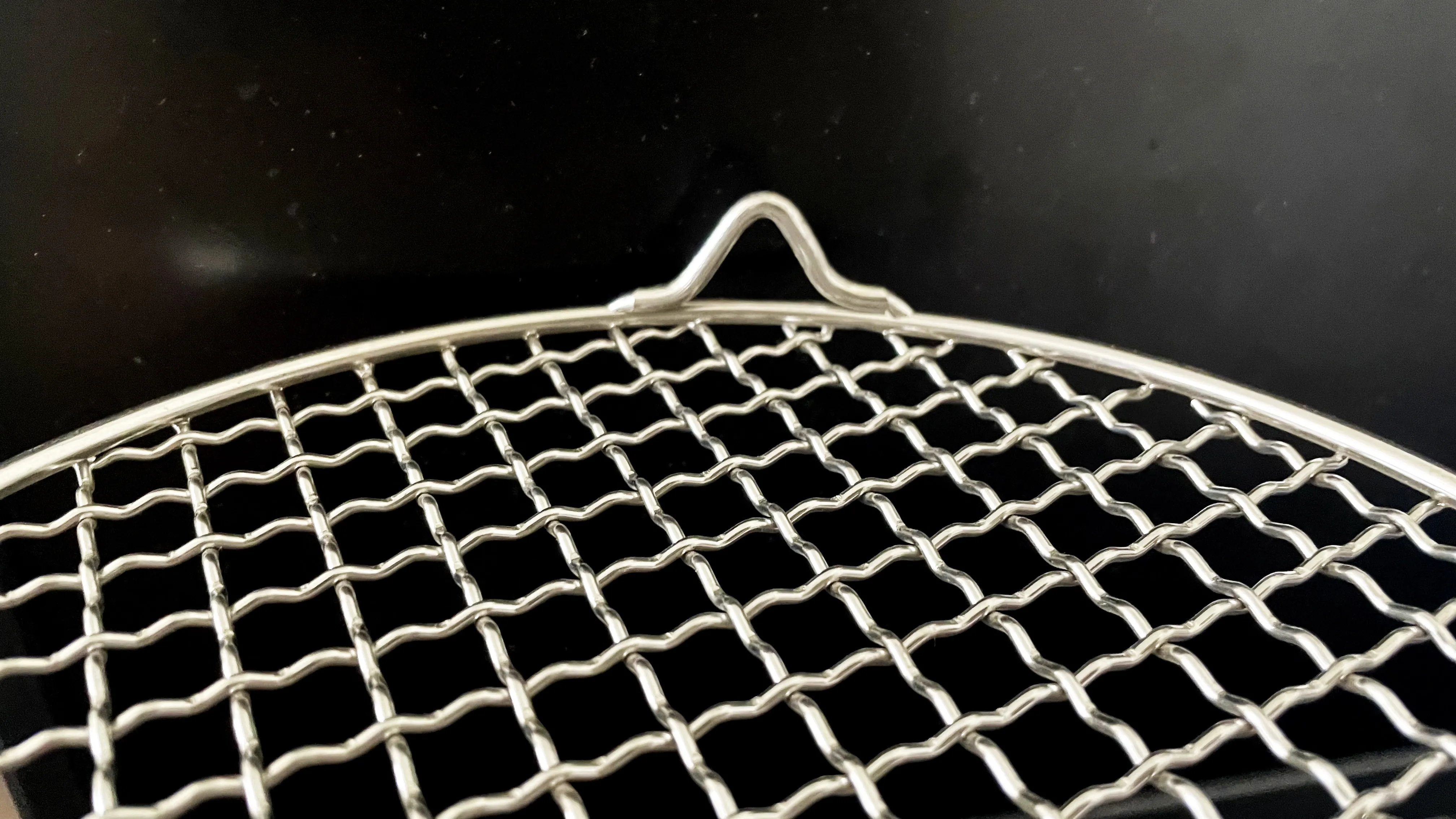 Family party use metal round wire mesh grill outdoor BBQ grill accessories for party  picnic