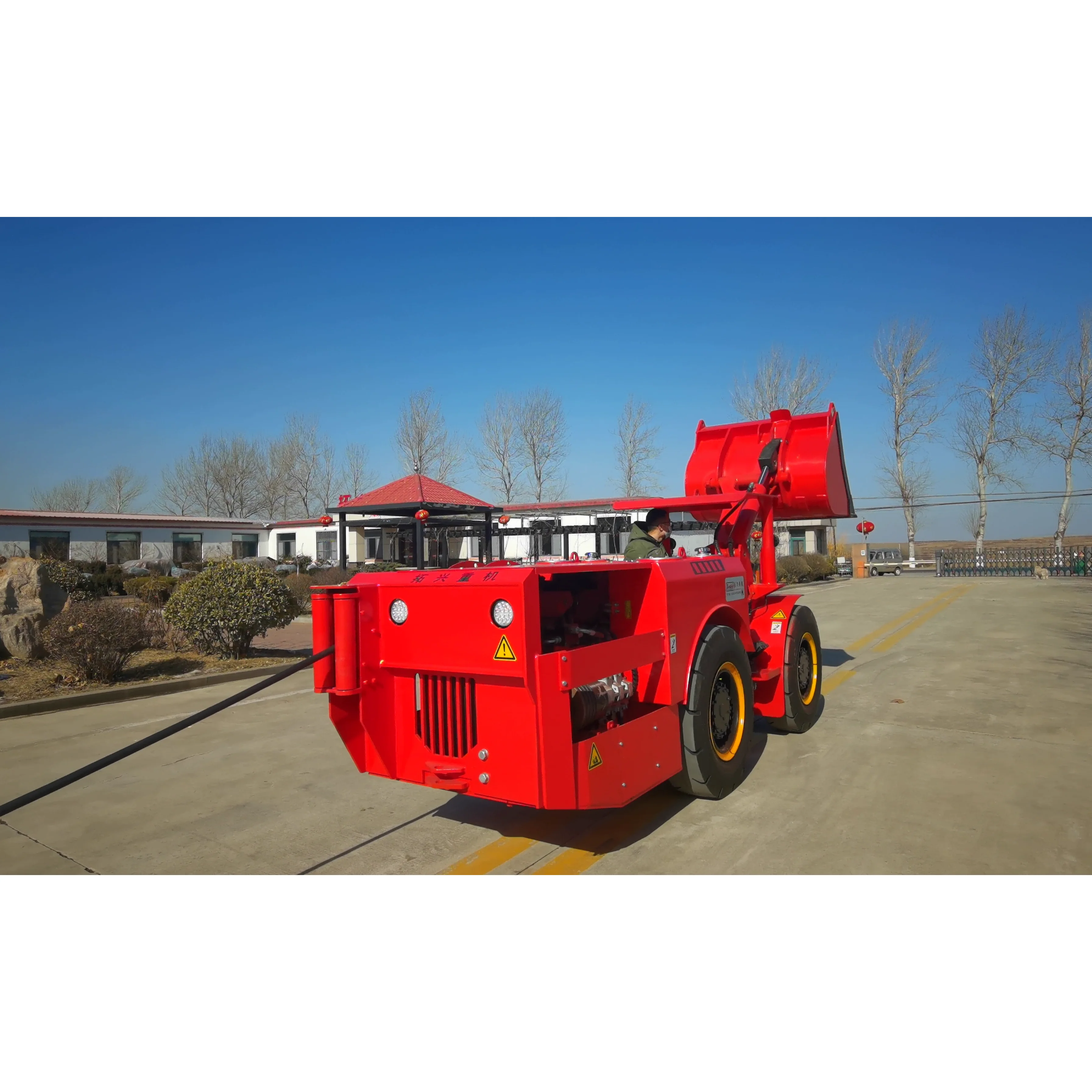Hot-Selling TC-100E 1cbm Electric Underground Loader Scraper LHD Yantai Tuoxing Energy & Mineral Equipment