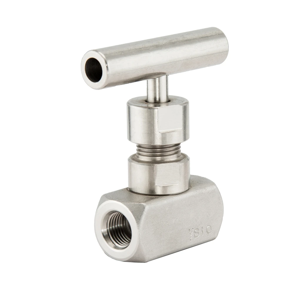 6000PSI to 10000PSI Ultra-high Pressure 1/2 inch NPT Stainless Steel Male-Female Needle Valve