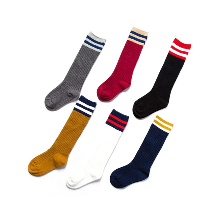 FY-N636 tube girls teen young girl knee high tube school sock