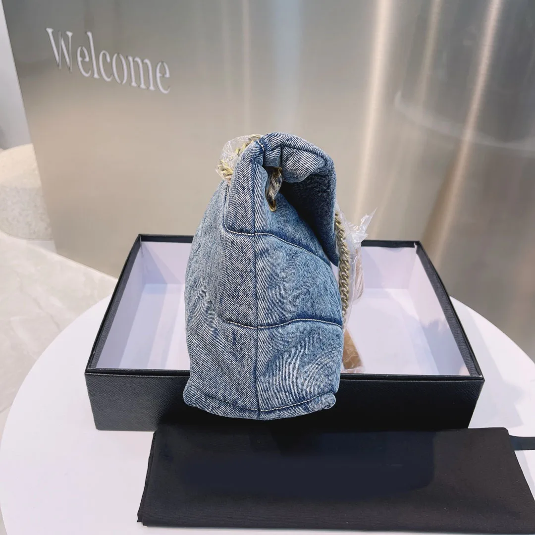 fall 2024 handbags branded name high quality denim soft hand bags designer ladies luxury