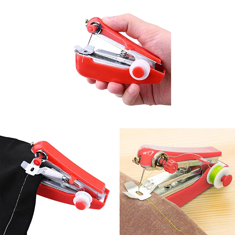 Handheld Sewing Machine Portable Sewing Machine Suitable for Home Travel and DIY Handheld Sewing Machine for Beginners