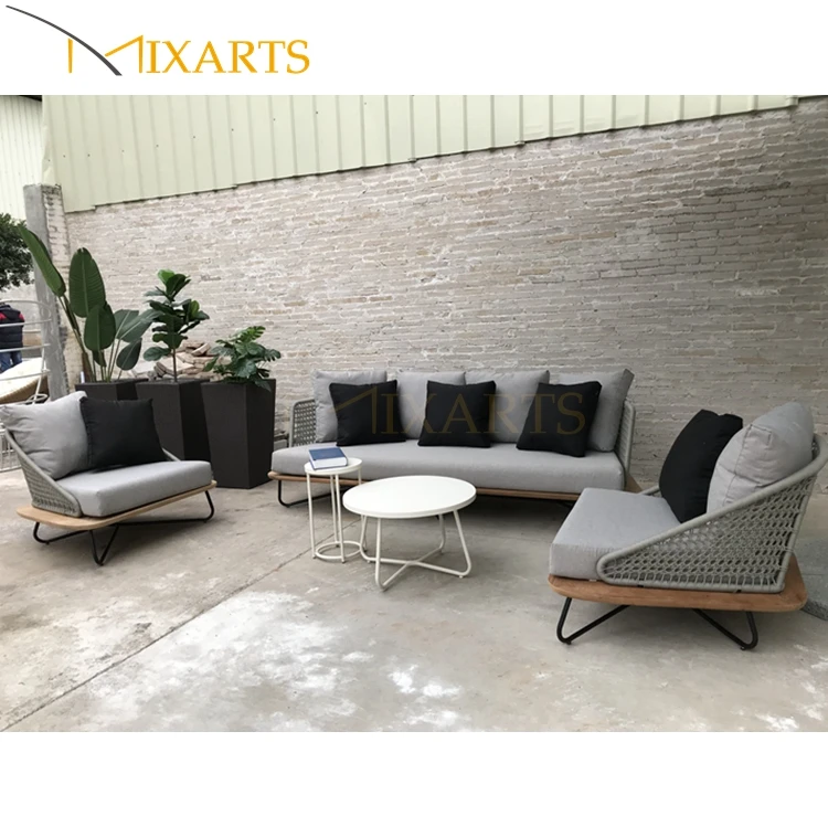 
Garden patio design sofa rope furniture outdoor 