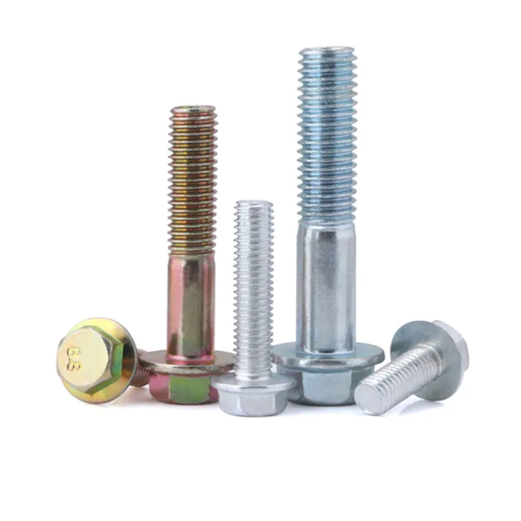 Din 6921 galvanized hex flange bolts