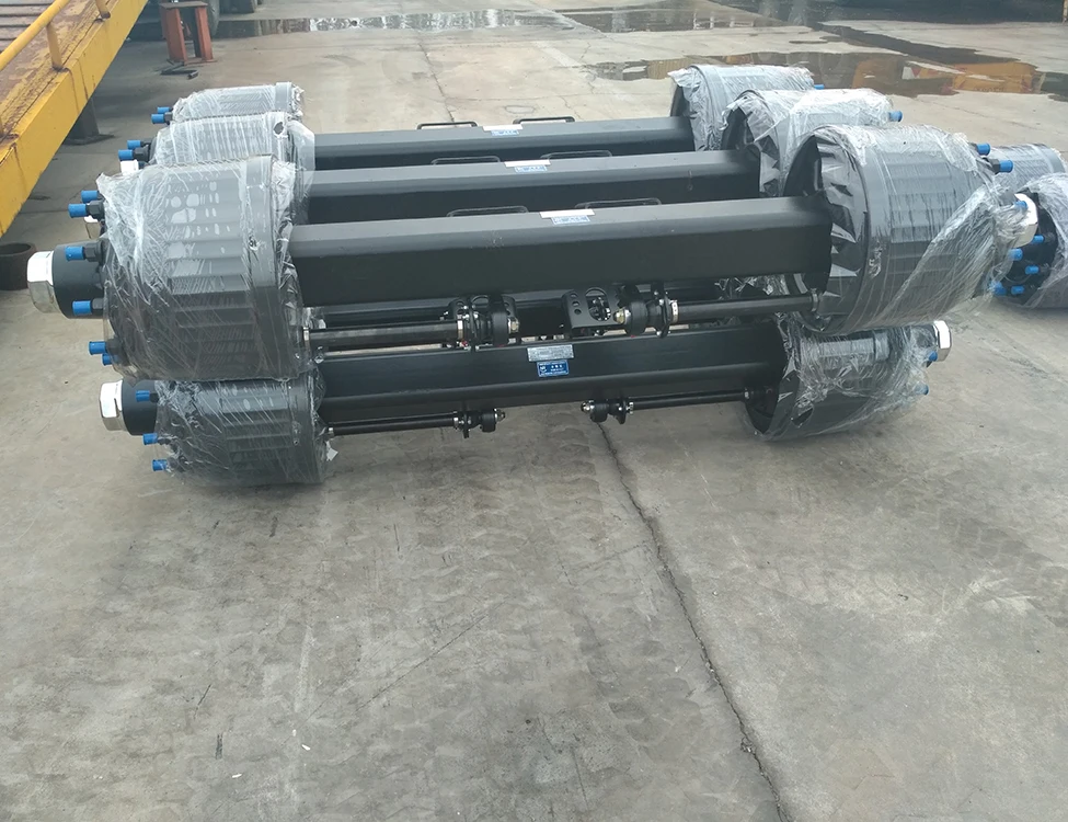 China Trailer Parts Manufacture 12ton German Type Axle For Semi-trailer