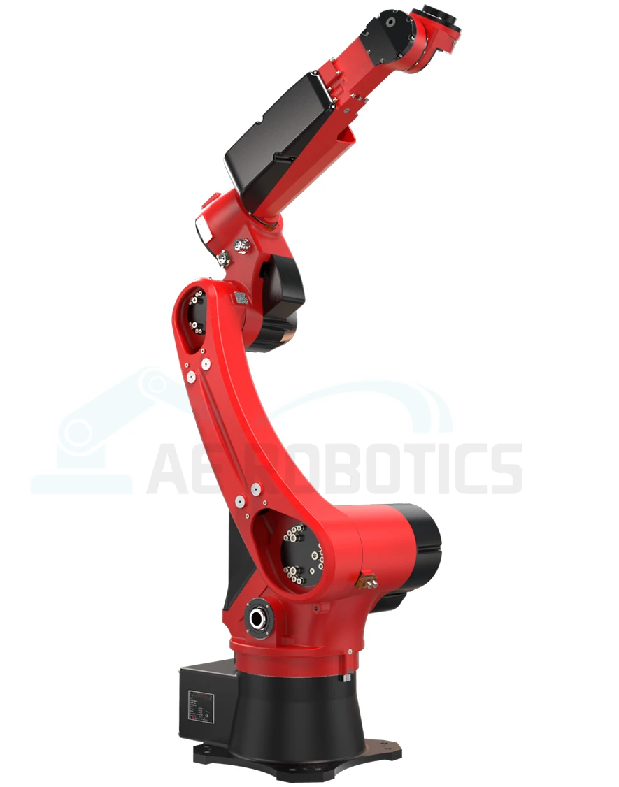 Welding application 6-axis industrial robot ZXP-D1606i, load 6kg, arm length 1600mm, flexible movement and easy operation