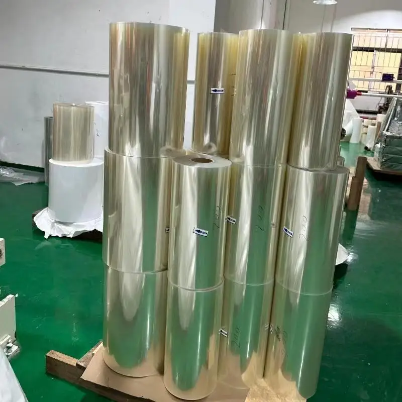 Qinyu opaque window 80 micron uv lamination 60cmx100m rejection removable car phone film roll