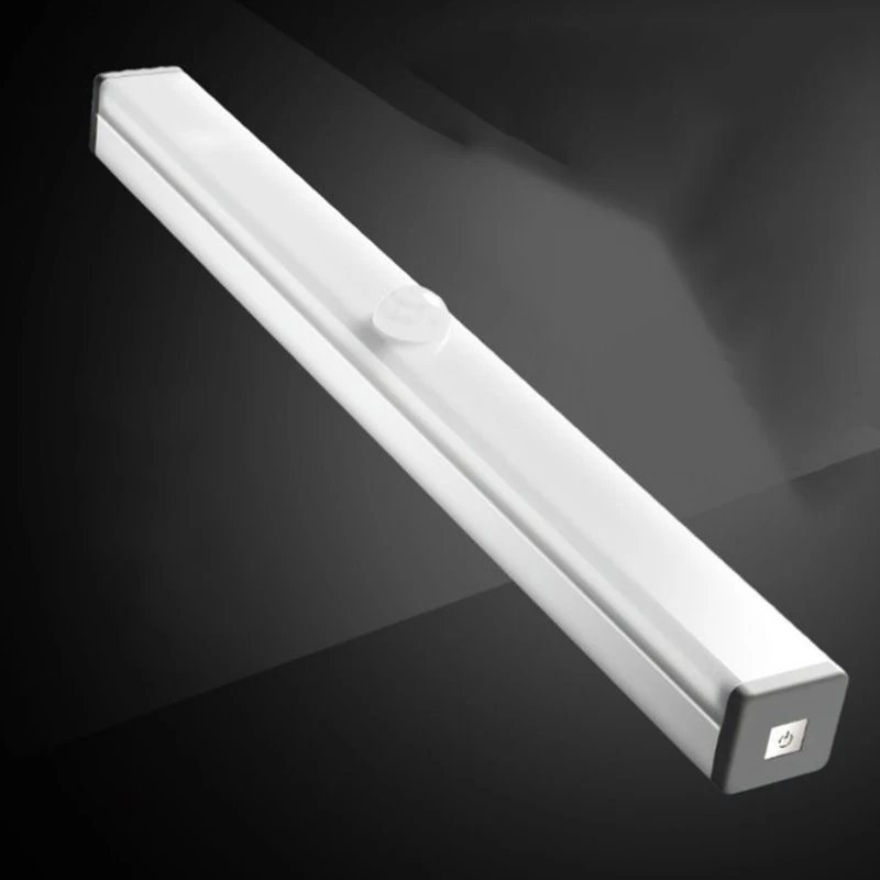 2021 Версия Usb 6 ПЕРЕЗАРЯЖАЕМЫЙ светодиодный датчик движения шкаф электронный автоматический свет под Беспроводная палка-в любом месте в ночное