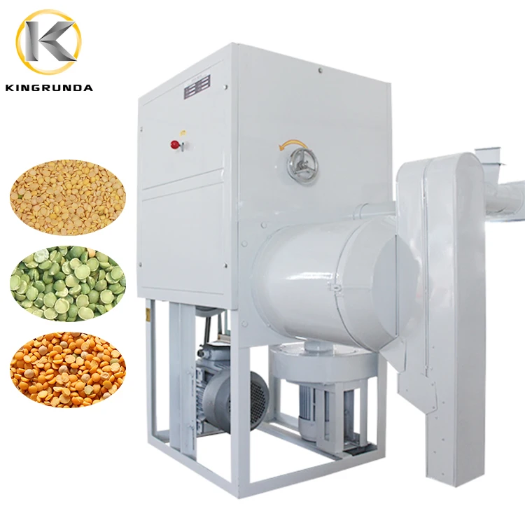 Multifunctional Beans Pulses Peeler Pea Peeling Machine Pea Peeling and Splitting Machine