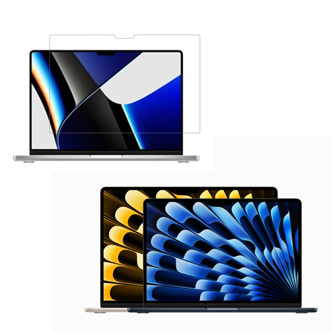 Screen Protector for MacBook Air 15 13 M1 M2 Pro 13 14 15 16 Bar Max 11 12 Cover Skin HD Film Soft Guard A2681 A2337 A2338 A2442