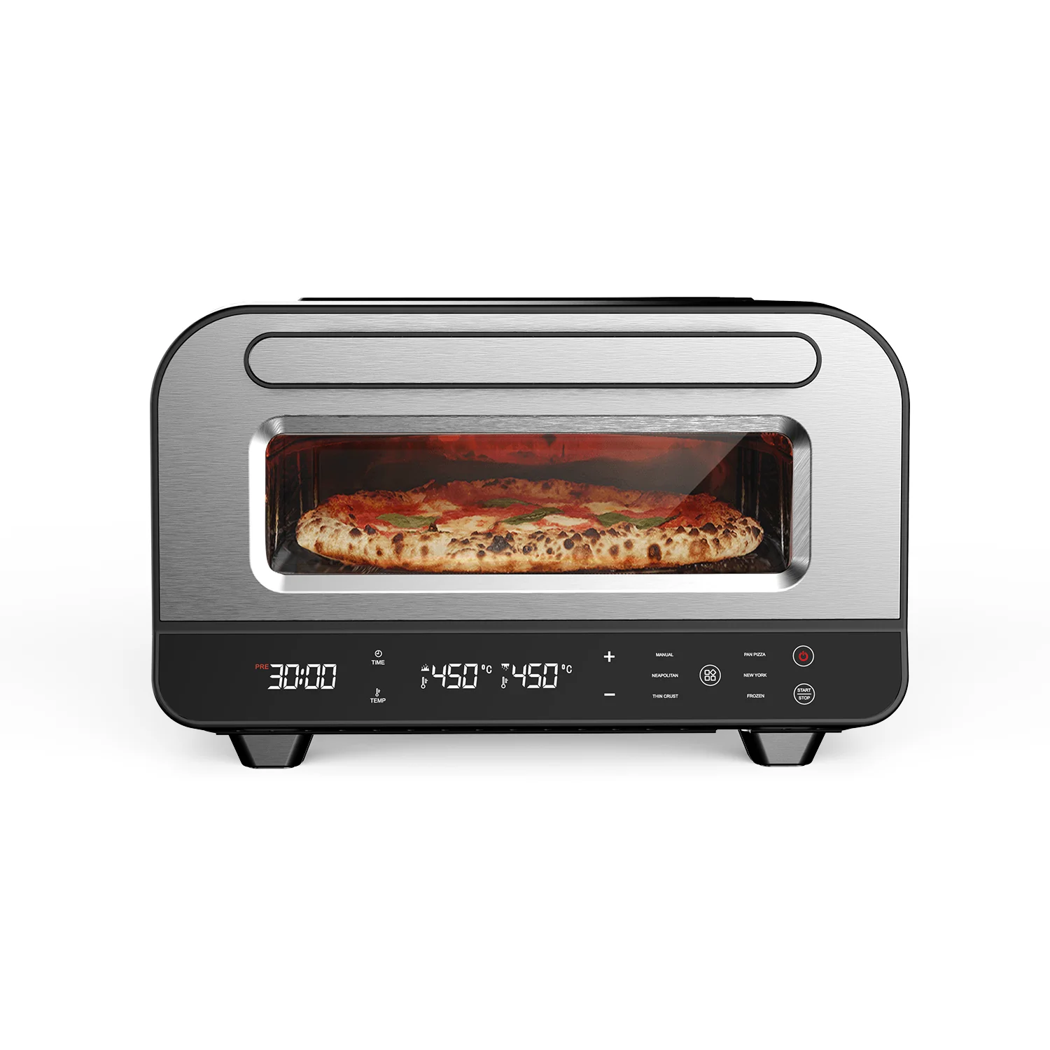 Professional electric toasters pizza ovens 1700w home modern pizza oven