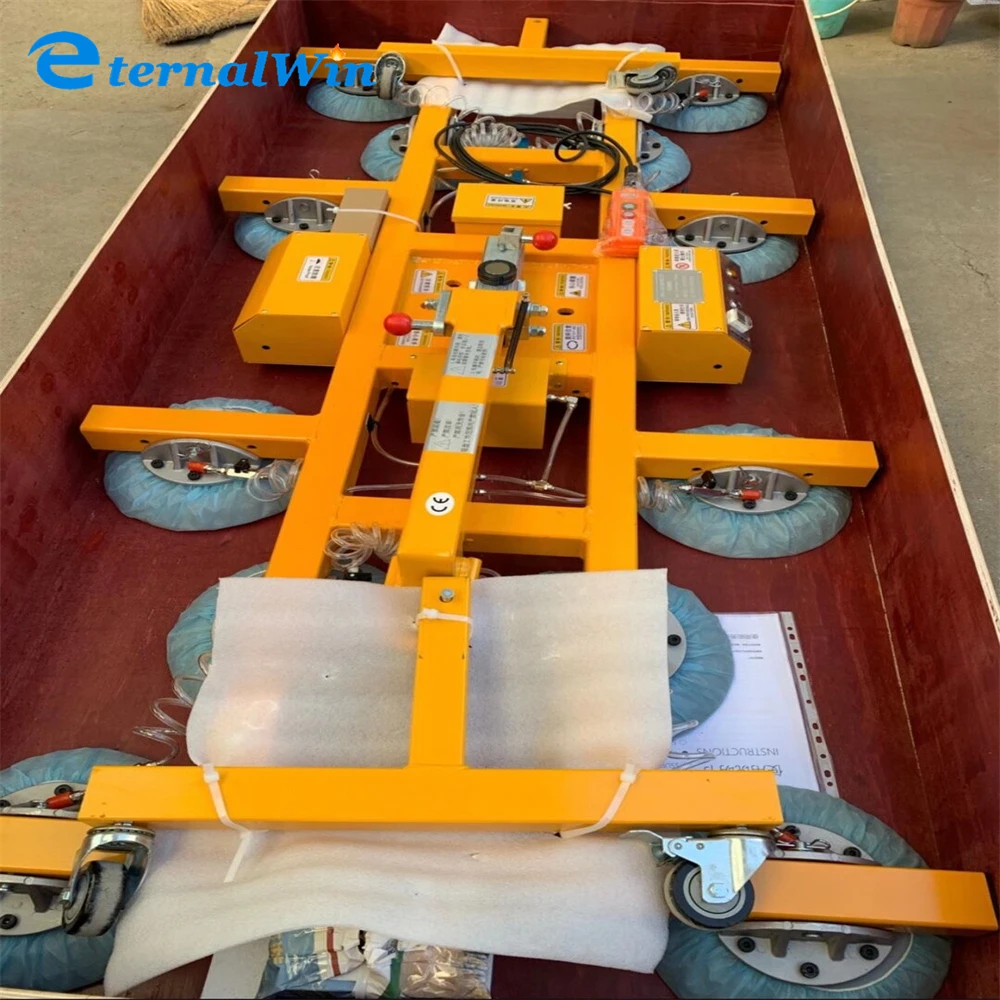 С поворотным механизмом подъема крана сильное всасывание CE сертифицированный Электрический Роботизированный вакуум гранит притягивающий подъемник