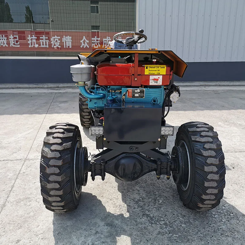 Сельскохозяйственный мини-трактор 4wd трактор для фруктов пальмы 1