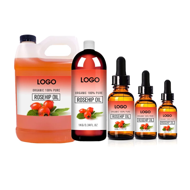 100% pure natural anti-aging anti wrinkle nourishing moisturizing bulk organic body care rosehip seed oil serum rosehip oil