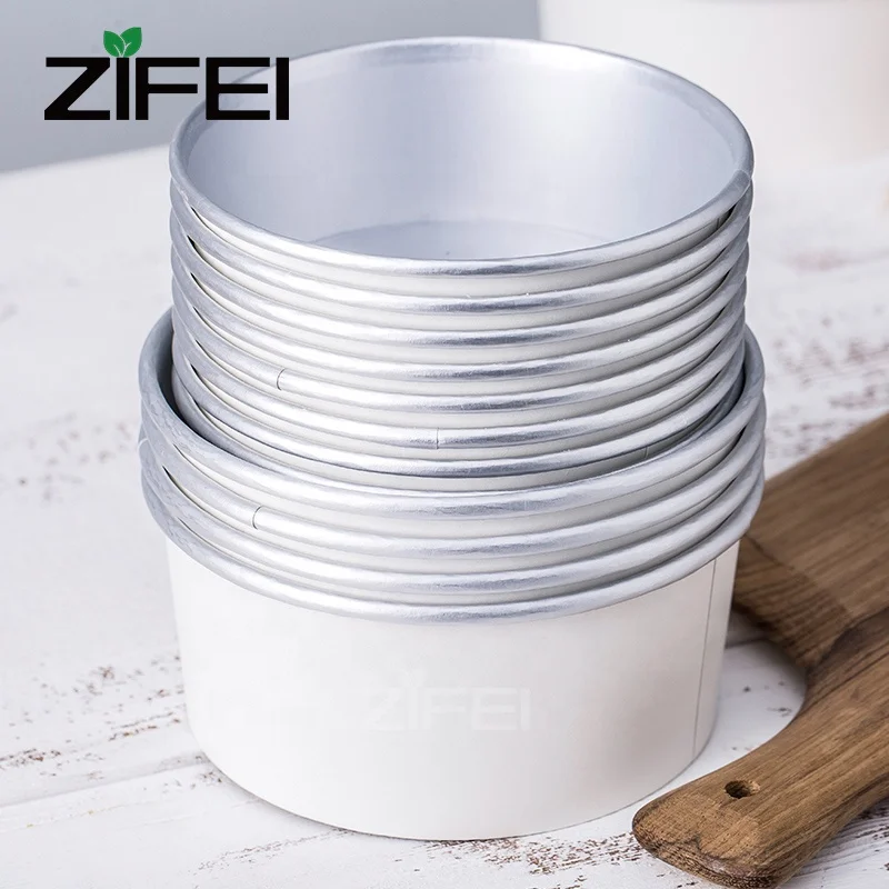 
Aluminum foil paper bowl for instant noodle paper cups paper bowl 