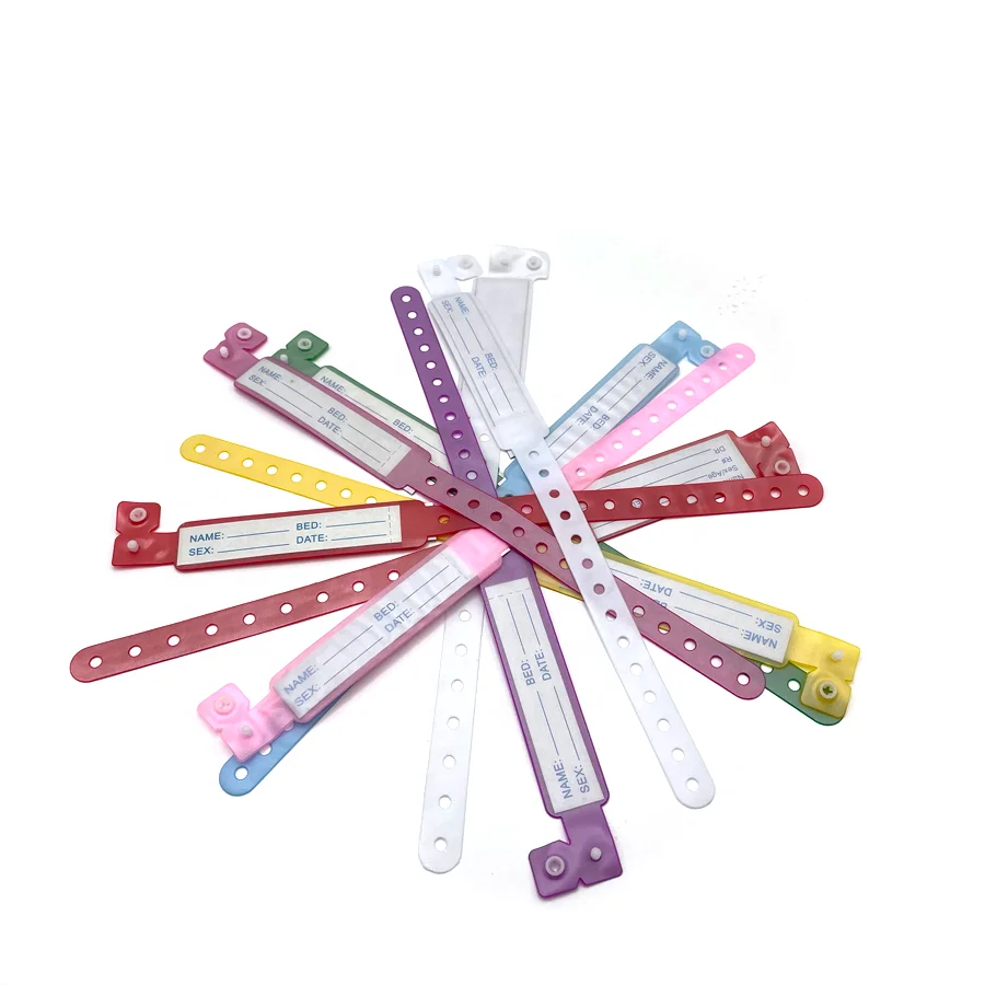 Suyuan Medical Customizable Hospital Use Medical Identification Baby IdBracelet Patient Child