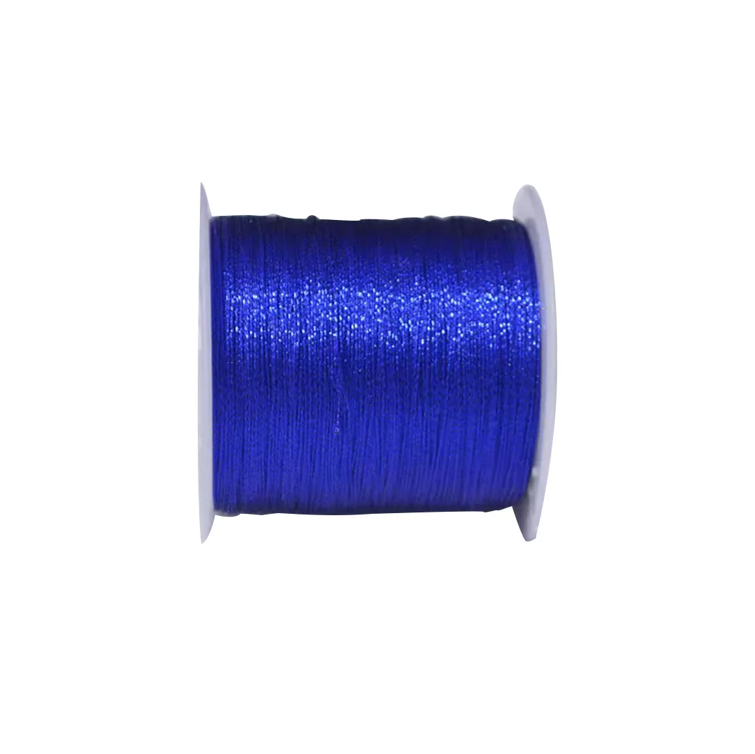 Wholesale Mix Colorful Metallic yarn lurex yarn glitter thread nylon metallic sewing thread metallic embroidery threads