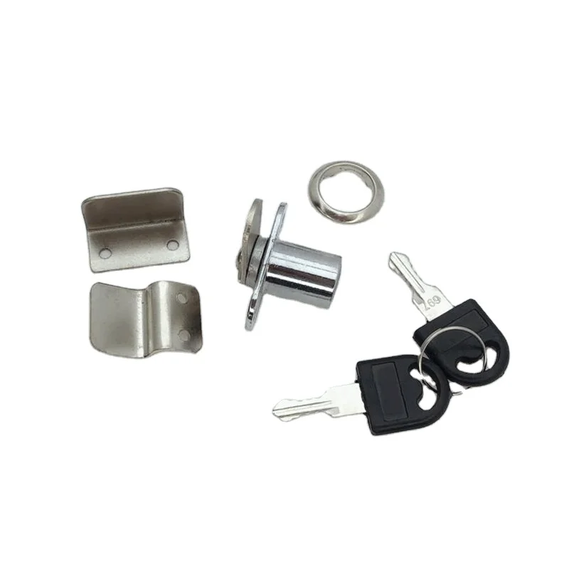 Manufacture 201 Seven-Shaped Piece Series Glass Lock Hidden Cabinet Drawer Lock
