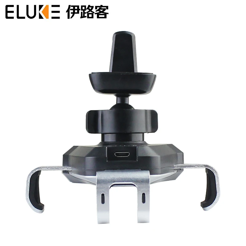 
Aluminum alloy wireless charging car mobile phone support for outlet and Instrument desk 