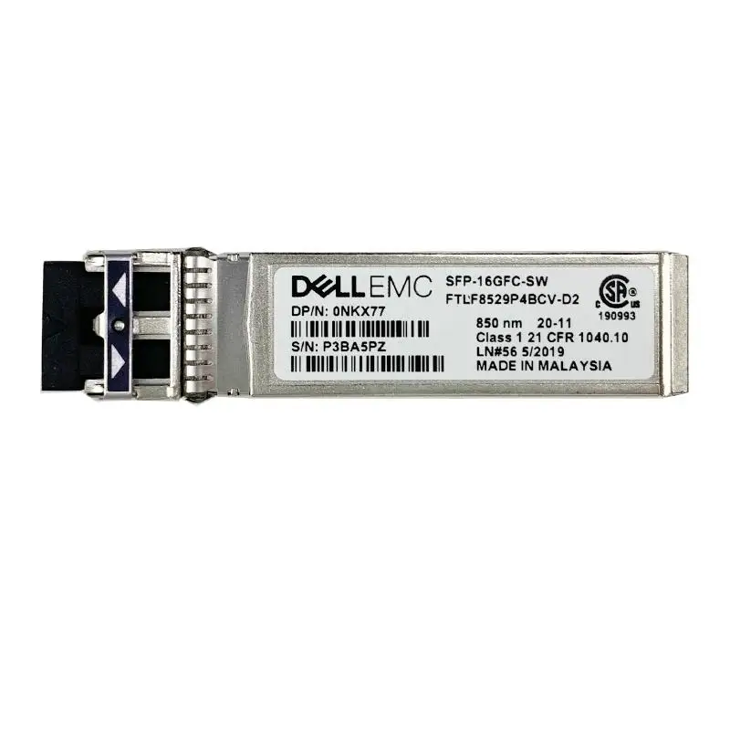 Модуль трансивера Dell 0NKX77 16GBASE-SW SFP-16GFC-SW MMF 850nm LC SFP +