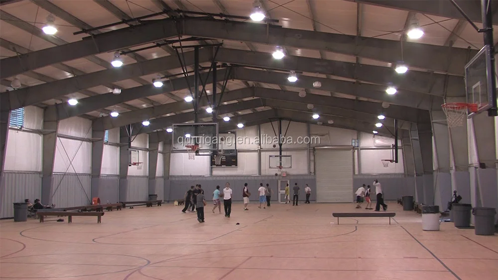 customized prefab light steel structures frame horse riding  hall building