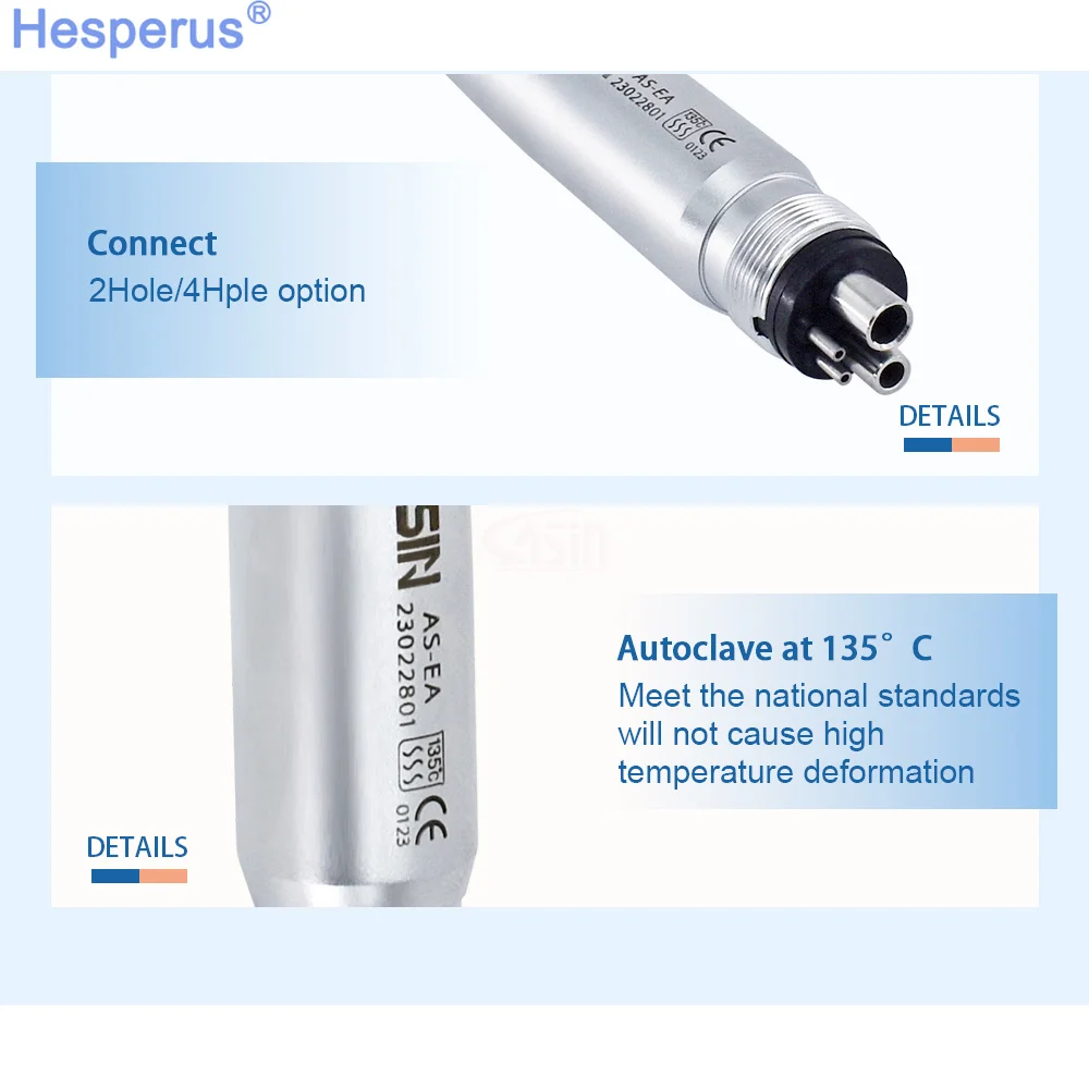 Dental Max LED E-generator Push Button High Speed Handpiece Air Turbine Triple Water Spray Handpiece B2/M4 Dentistry Tools