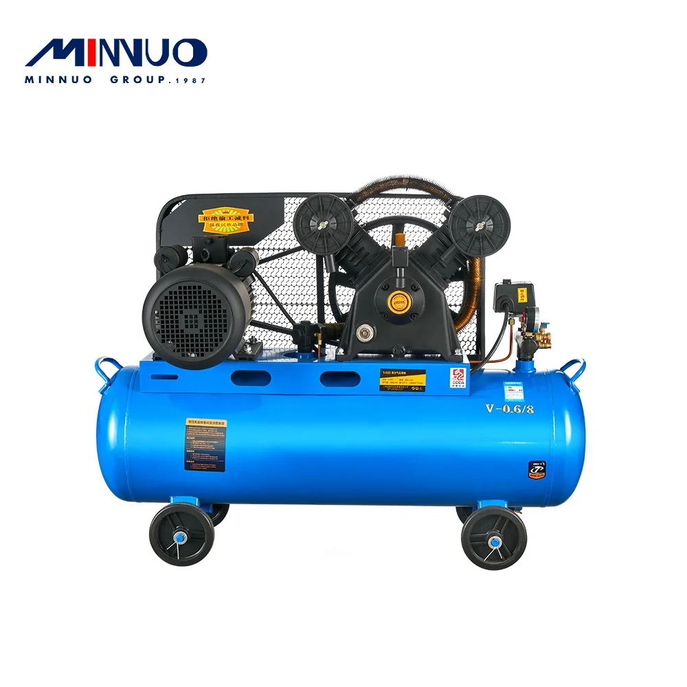 Minnuo brand piston air compressor pump with after-sales warranty