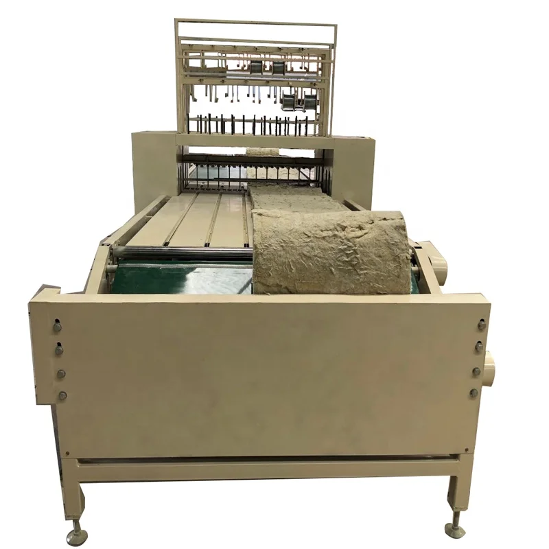 Factory production rock wool boards blankets production line