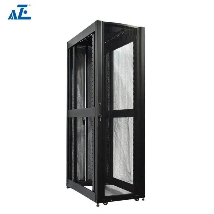 Data Center Usage 42U Standard Server Rack Enclosure Cabinet 600mm Wide X 800mm Deep With Doors and Side Panels