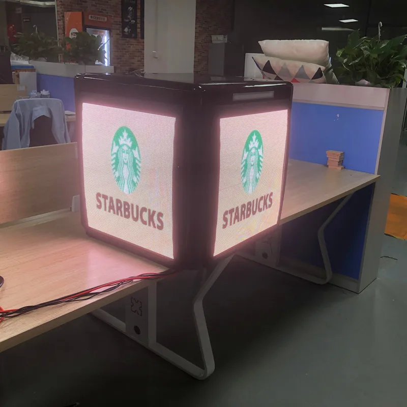e-Bike WiFi 4G GPS system LED food delivery box panel