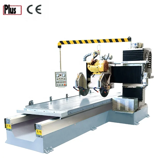 PRO3000 PLC Automatic Pofiling Shaping Marble Granite Cnc Profile Line Stone Cutting Machine