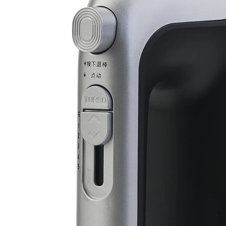 powerful hand mixer with 5-speeds and turbo stainless steel handheld kitchen mixer electric hand mixer