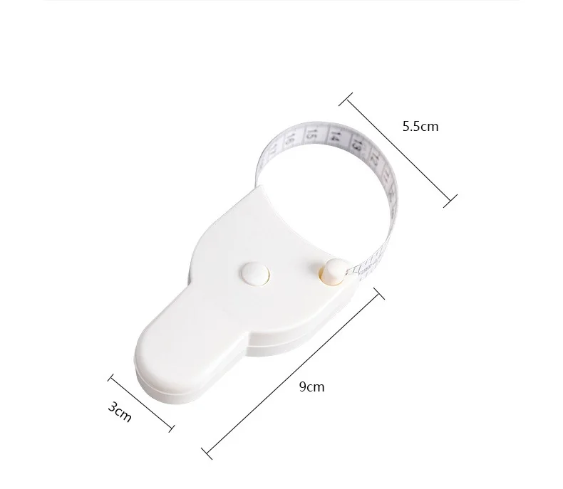 Body Measuring Tape Sewing Flexible Measure Ruler Body Meter Measure 150cm/60Inch Metric Tapes Tools Instruments