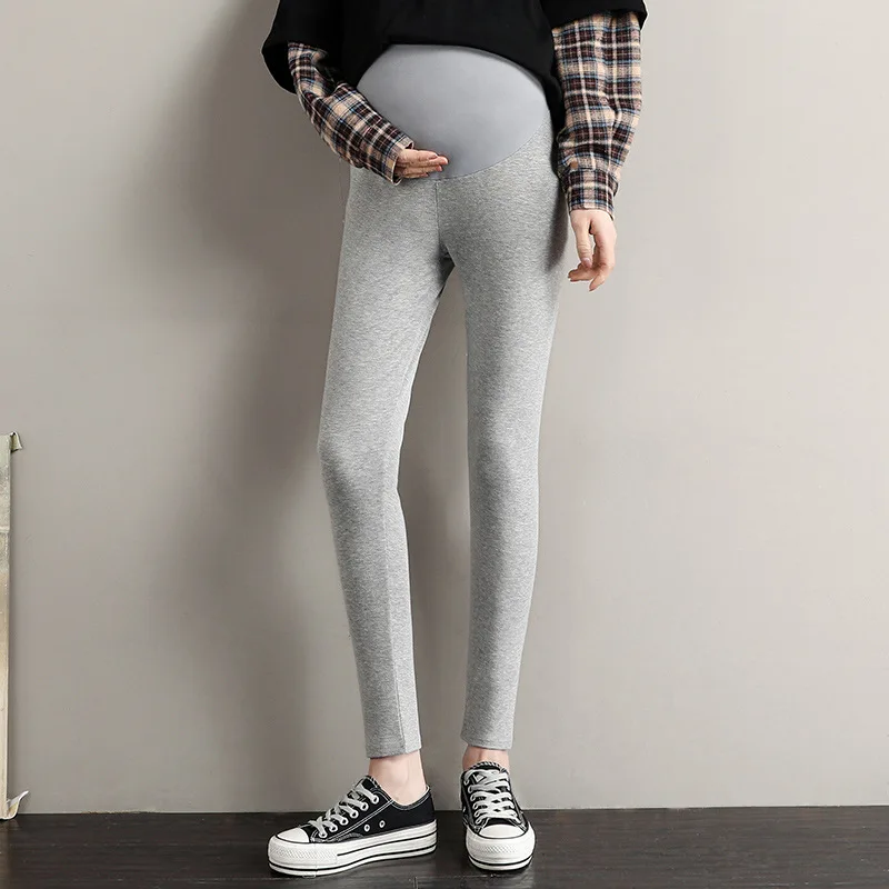 Fashion Slim Fit Belly Lift Pregnant External Wear Stretch Comfortable Yoga Casual Maternity Pants