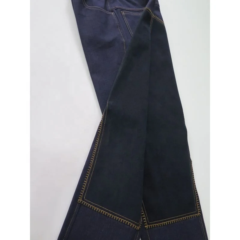 Designer Denim Contrast Clarion Full Seat Ladies Horse Riding Breeches