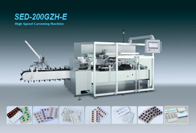 Automatic Alu-PVC Blister Cartoning Boxing Packing Machine