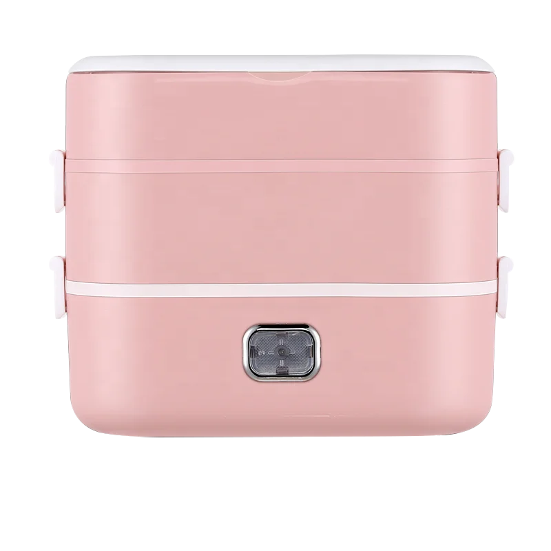 
2021 New Design 304 Stainless Steel Portable Multifunctional Cooking Lunch Box Self Heating Can Electric Cook Cooking Lunch Box 