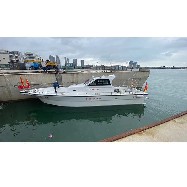 High speed Commercial Fishing panga Boat with inboard engine