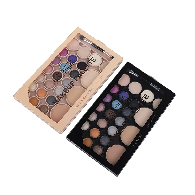 Unique design hot sale custom 25 colors eyeshadow palette private label