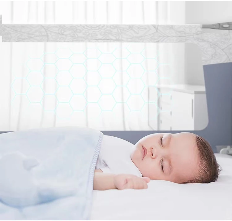 2022 New Style Arrival Happy New Year Baby Bed Fence Safety Gate