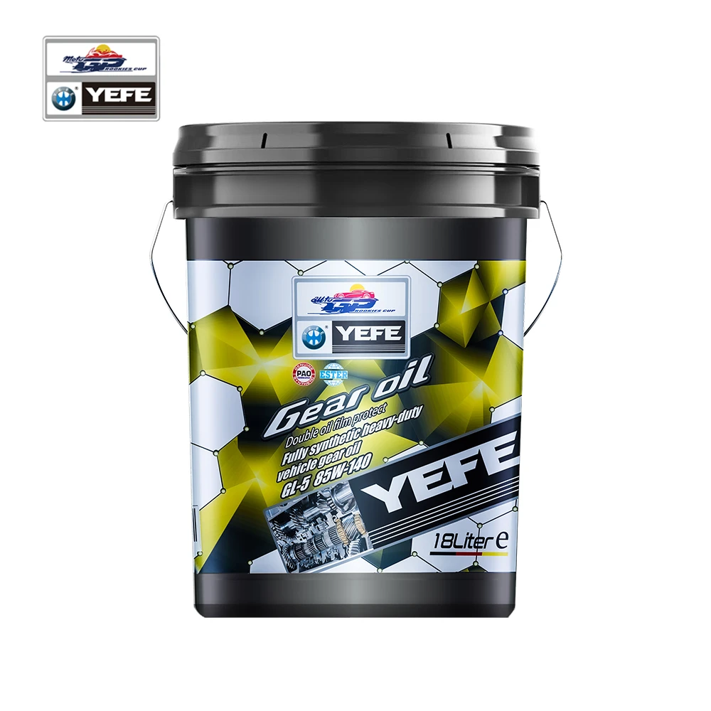 YEFE Double Oil Film Protect Fully Synthetic Heavy-Duty Vehicle Gear Oil GL-5 85W-140 GL-5 85W-90