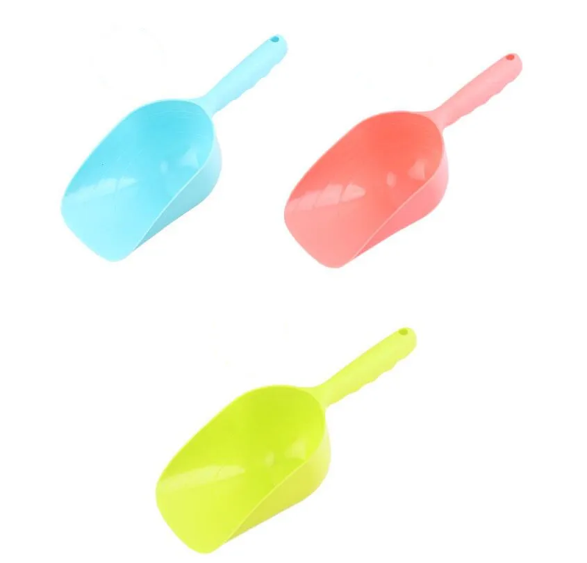 Pet Food Scoop Shovel Plastic Pet Feed Scoop