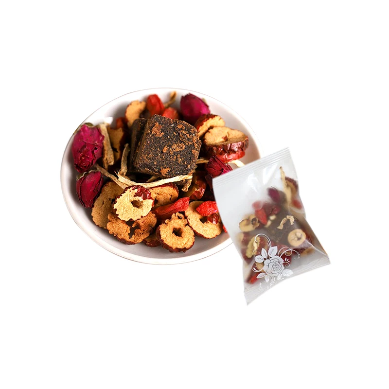 
Female brown sugar ginger tea Cold hands and feet detox tea 