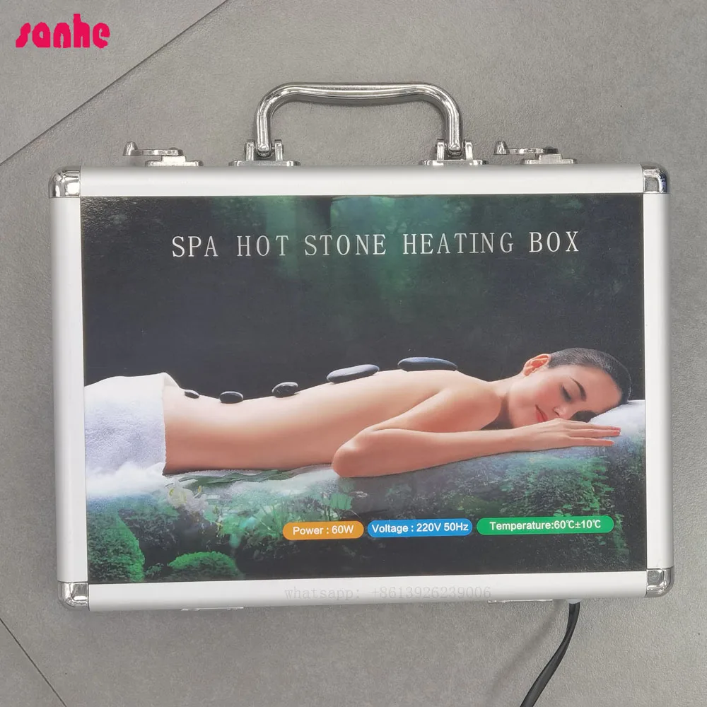 CE approval Quick Heat up constant 60 degrees message hot stone 16 pc set heater with good price