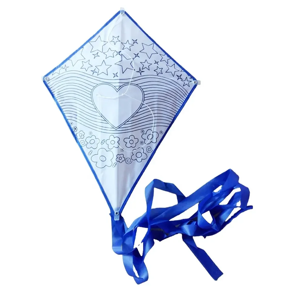 High quality china cheap promotional customized Educational Diamond diy paper kite