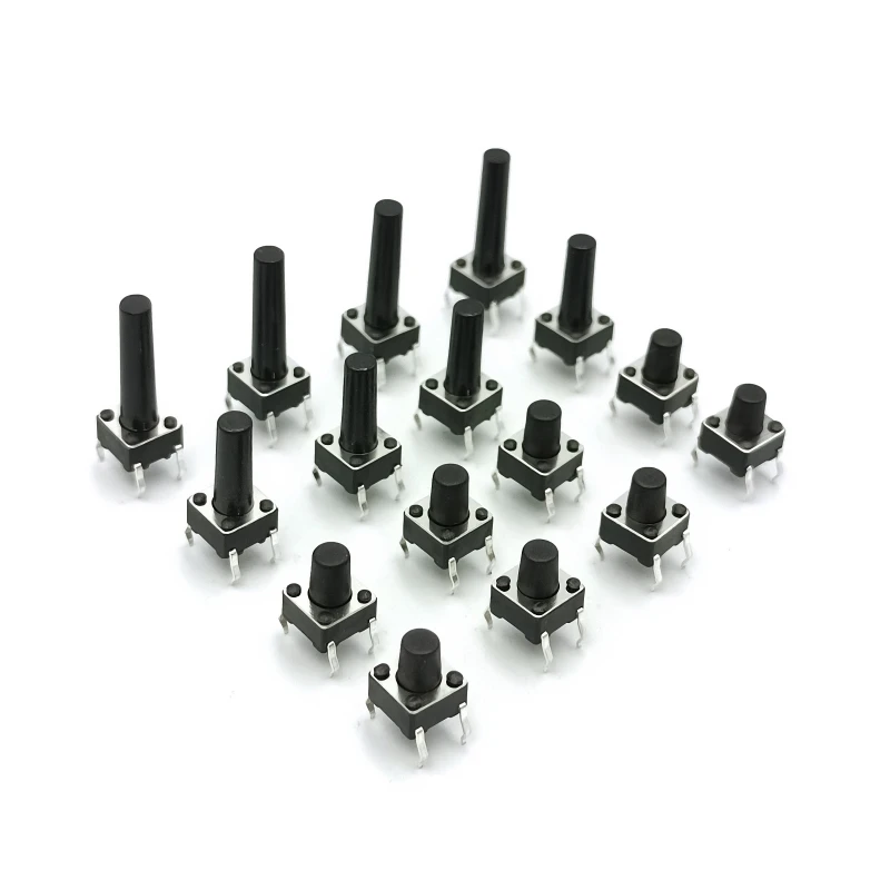 3*3 тактильный переключатель 12*12 кнопка 4-контактный 2-контактный 4 5*4 5 SMD тактовый 6*6 Водонепроницаемый 4*4