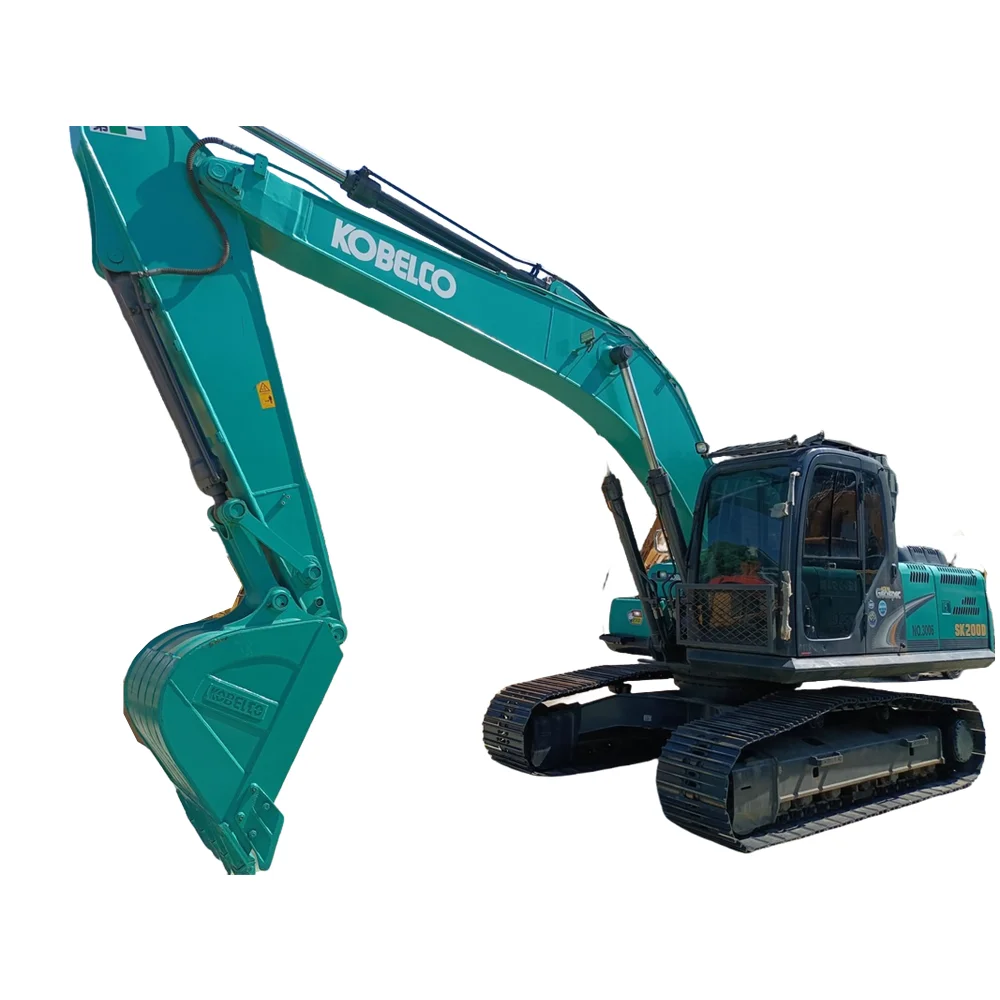 Высокопроизводительный гусеничный экскаватор Kobelco SK200D 20 тонн SK200 SK200-8 SK200-6 подержанный горячая распродажа