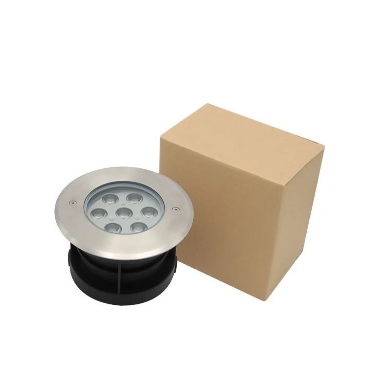 Guangzhou Outdoor Recessed LED Ground Floor Lamp 12v 24v Waterproof RGB 5w-10w Underground Light for Landscape IP67 Rated