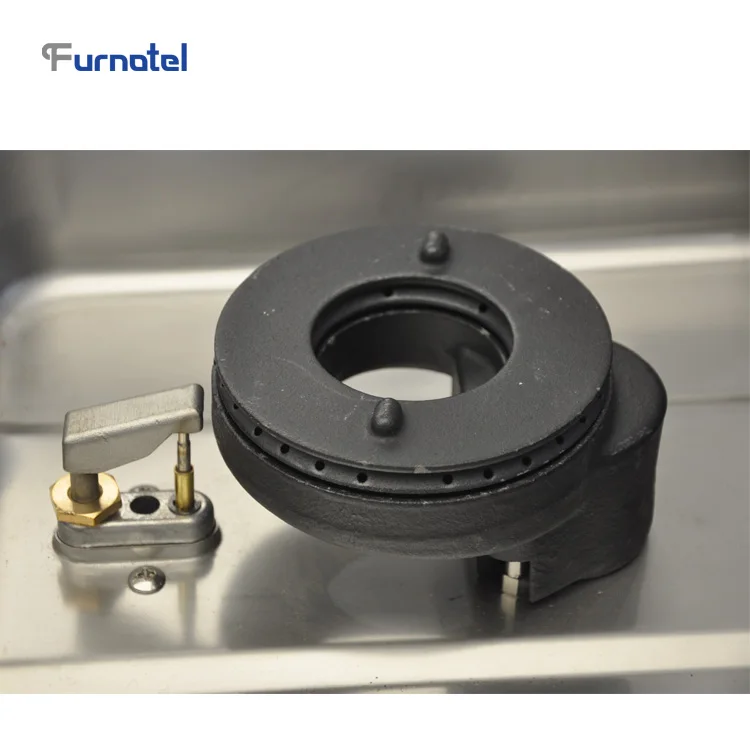 
Furnotel 900 Series Chinese Style Two Burner Cooking Range Without Oven 