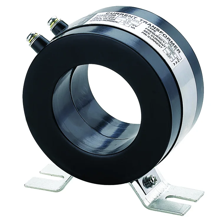 PR45 High Precision 0.55kg Round Type Rct Split Core Small Current Ring Transformer For Current Measuring